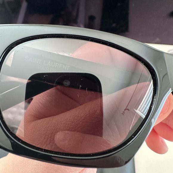 Saint Laurent 54 mm Rectangular Sunglasses - Picture 6 of 7